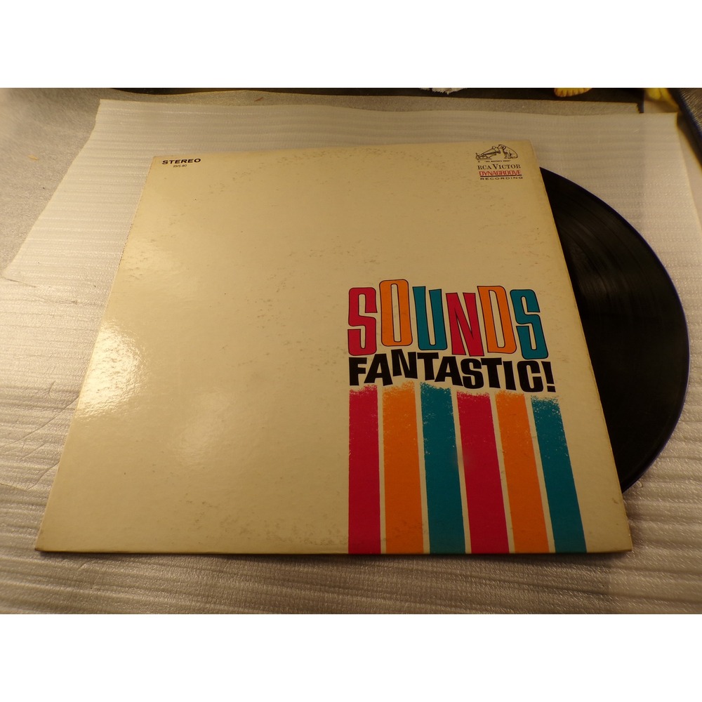 Vintage 1966 RCA Victor Sounds Fantastic Dynagroove Vinyl LP Record RVS-80